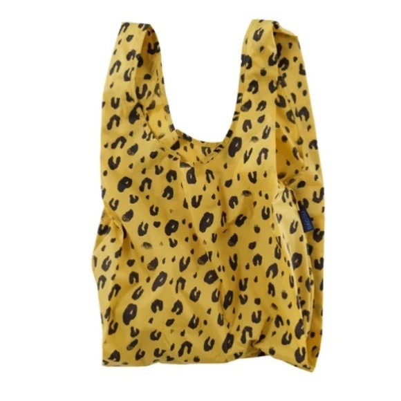 BAGGU Handbags - BAGGU leopard reusable bag